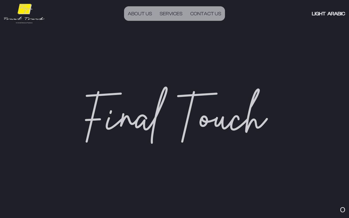 Final Touch Design screenshot